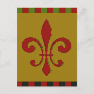 Fleur De Lis Postcard