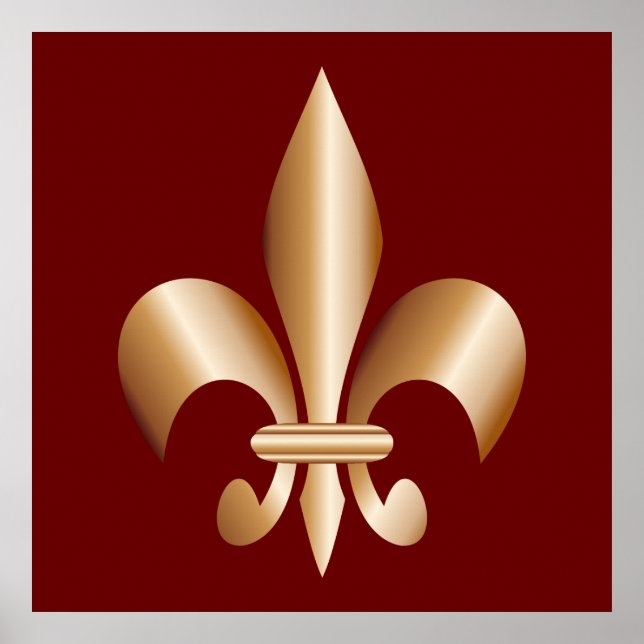 Fleur de lis poster (Front)