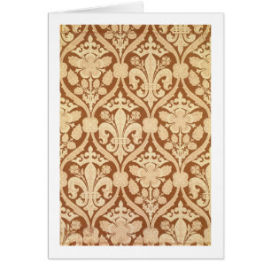 'Fleur-de-Lis', reproduction wallpaper designed by