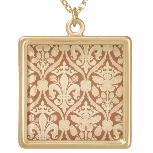 Fleur_de_Lis reproduction wallpaper designed by Gold Plated Necklace