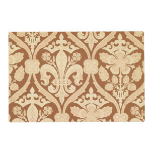 'Fleur-de-Lis', reproduction wallpaper designed by Placemat