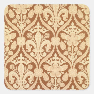 'Fleur-de-Lis', reproduction wallpaper designed by Square Sticker