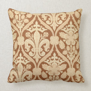'Fleur-de-Lis', reproduction wallpaper designed by Throw Pillow