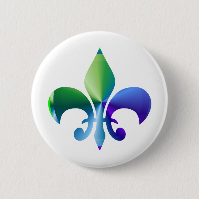 Fleur-de-Lis:  Signature Patterns by Naveen Button (Front)