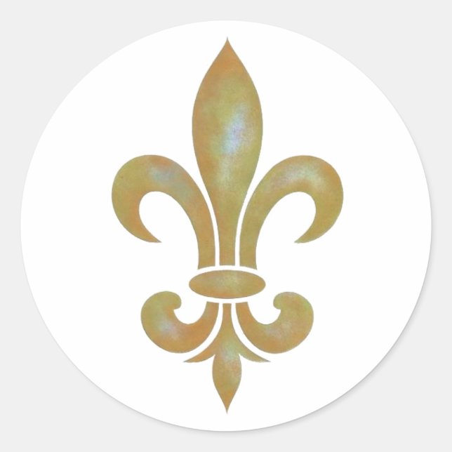 Fleur de Lis Sticker (Front)