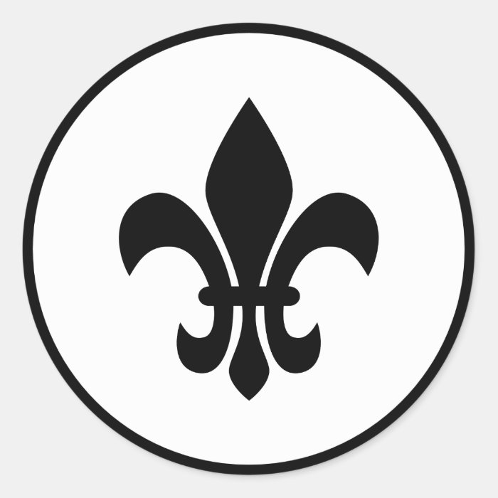 Fleur de Lis Stickers