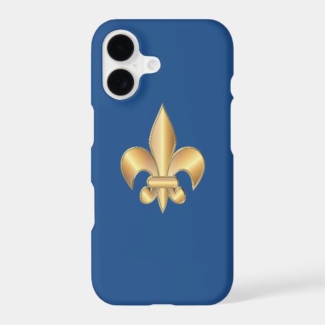 Fleur de Lis symbol Case-Mate iPhone Case (Back)