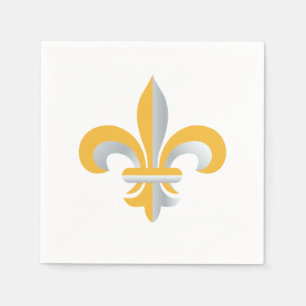 Fleur de Lis symbol Napkins