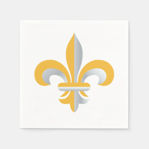Fleur de Lis symbol Napkins