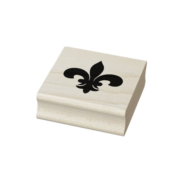 Fleur de Lis symbol Rubber Stamp (Stamp)