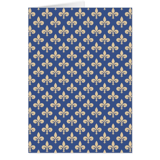 Fleur-de-lis symbols cards (Front)