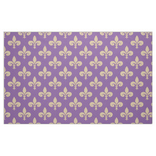 Fleur-de-lis symbols fabric