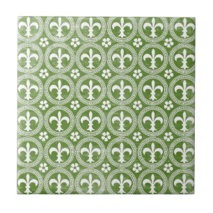 Fleur De Lis Tile