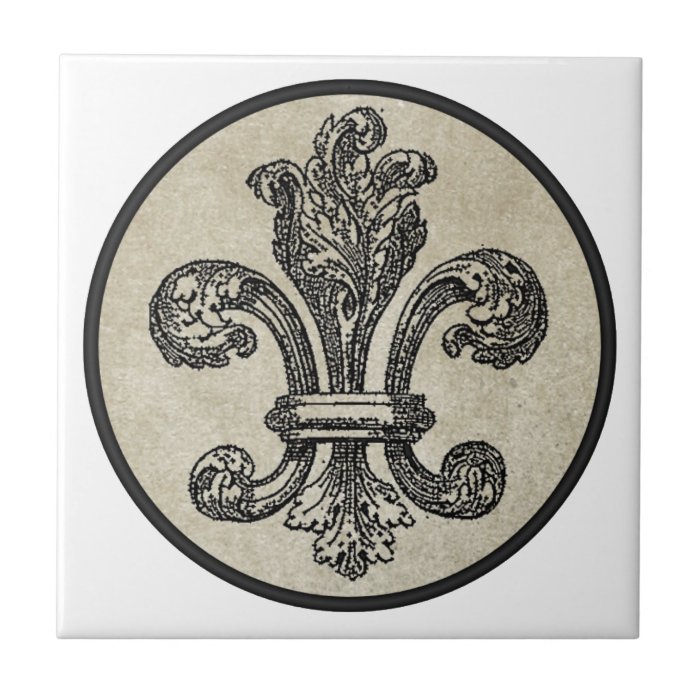 Fleur de Lis Tiles