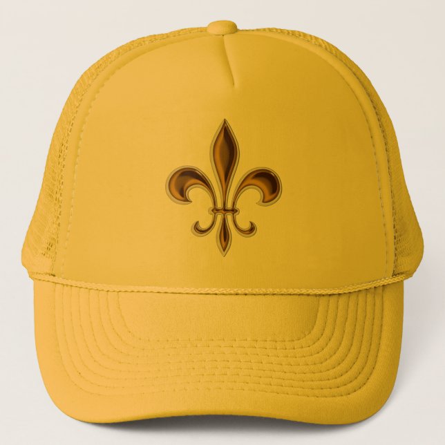 Fleur De Lis Trucker Hat (Front)