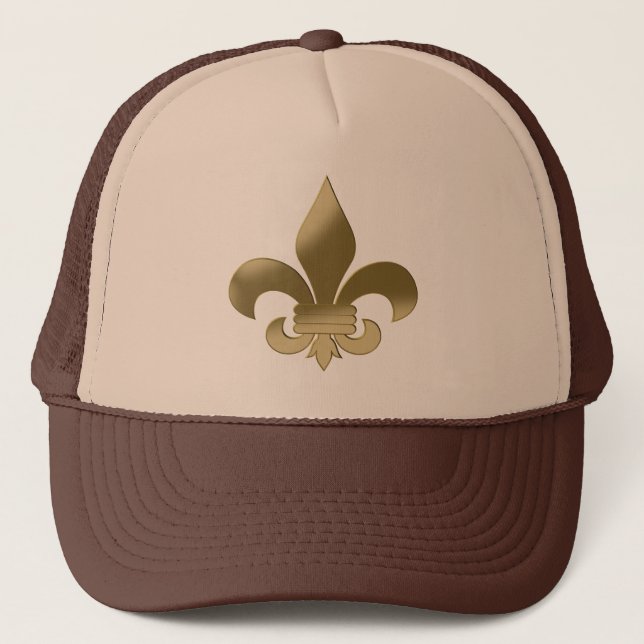 Fleur de Lis Trucker Hat (Front)