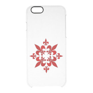 Fleur de Lis Clear iPhone 6/6S Case
