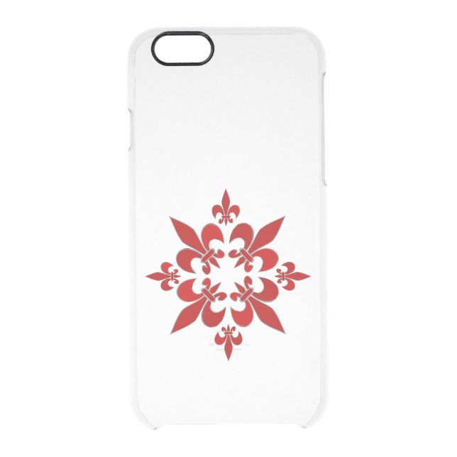 Fleur de Lis Uncommon iPhone Case (Back)