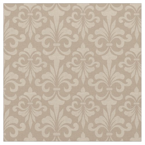 Fleur de Lis Vintage French Elegant Royal Pattern Fabric