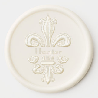 Fleur de Lis Wax Seals for Timeless Wedding Seal Sticker