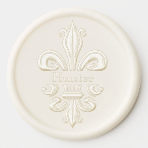Fleur de Lis Wax Seals for Timeless Wedding Wax Seal Sticker