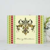 Fleur de lis Xmas (Standing Front)
