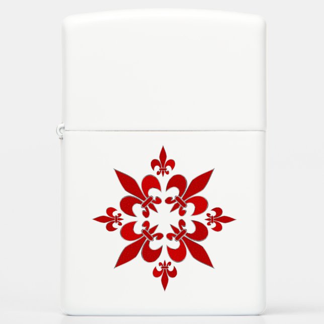 Fleur de Lis Zippo Lighter (Front)