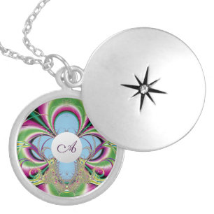Fleur-de-luce Locket Necklace