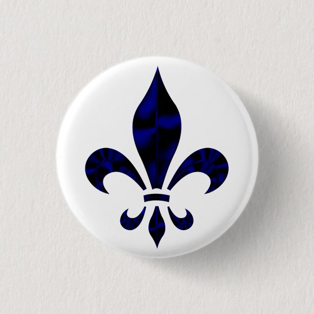 Fleur De Lys Button (Front)