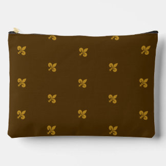Fleur de Lys Large Accessory Pouch