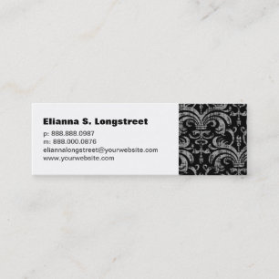 Fleur de Lys Personal Business Card