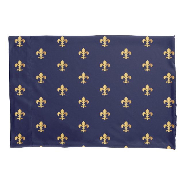 Fleur de Lys Pillowcase (Front)
