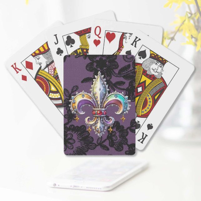 Fleur-de-Lys Playing Cards (Creator Uploaded)