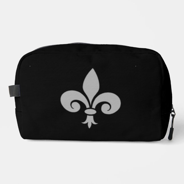 Fleur de Lys Toiletry Bag (Front)