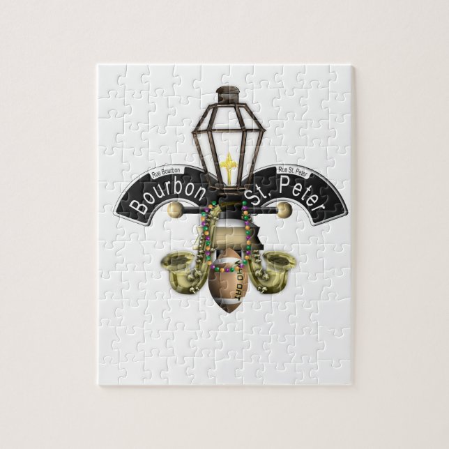 Fleur de New Orleans Jigsaw Puzzle (Vertical)
