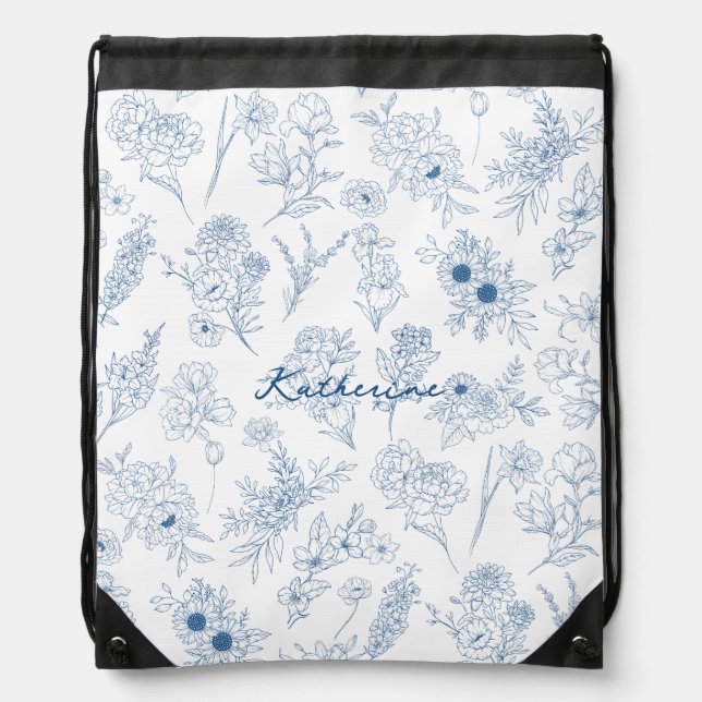 Fleur de Saison tote bag (Front)