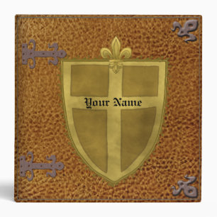 Fleur Family Crest Surname Binder