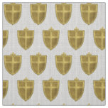 Fleur Family Crest Surname Fabric