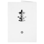 Fleur Heart Crown - Black Cards (Back)