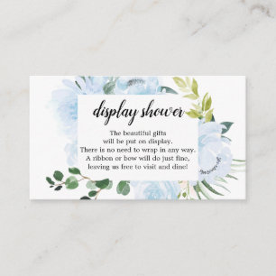 Fleur Jolie Floral Display Shower Baby Shower Card