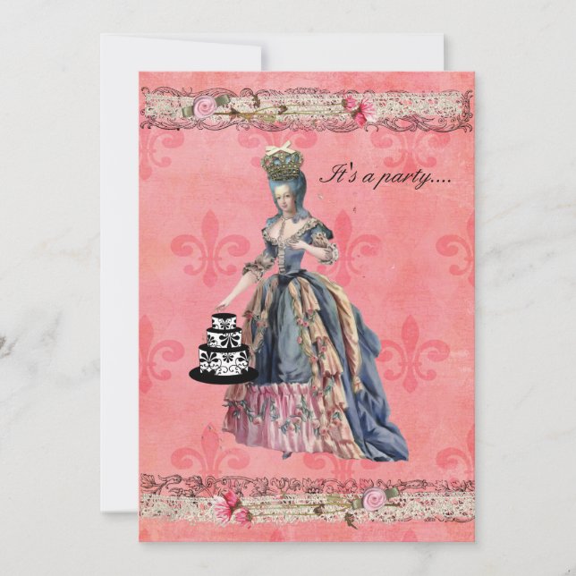 Fleur Marie Invitation (Front)