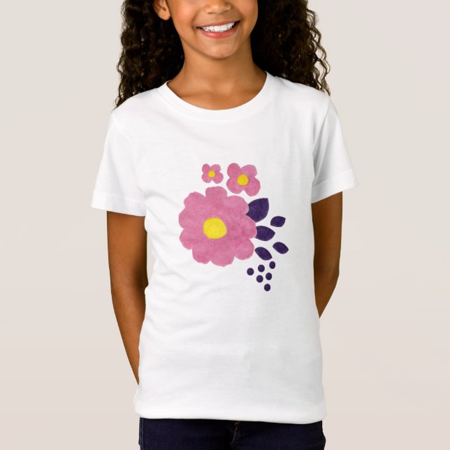 Fleur Rose T-Shirt (Front)