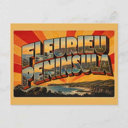 Fleurieu Peninsula South Australia Coastal Region Postcard