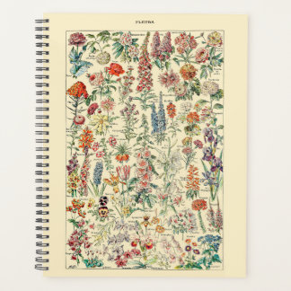 Fleurs Botanical Wildflower Diagram Planner