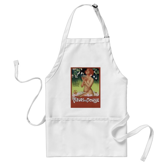 Fleurs de Mousse Adult Apron (Front)