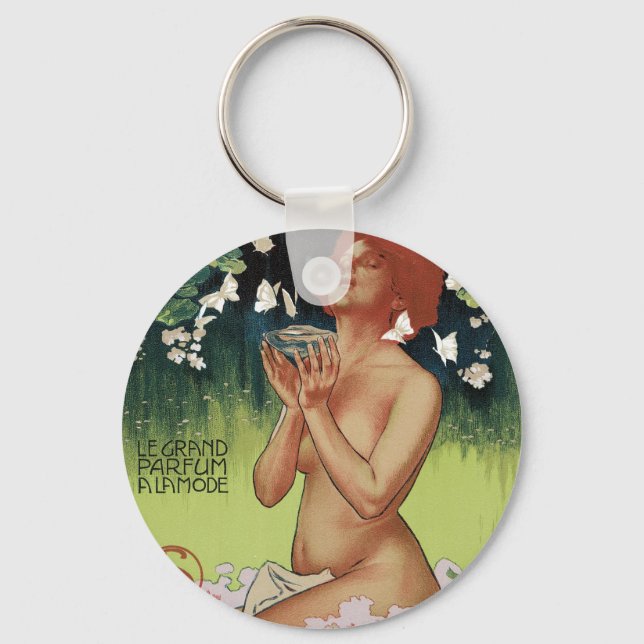 Fleurs de Mousse Keychain (Front)