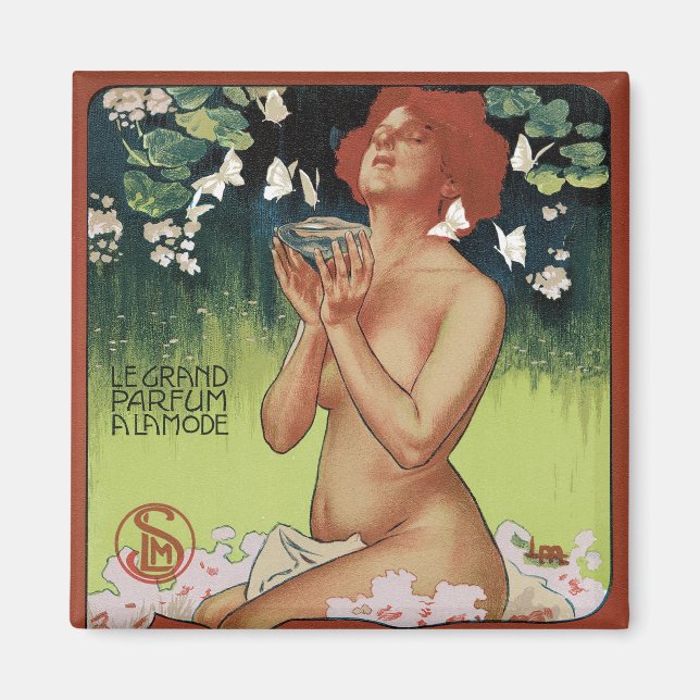 Fleurs de Mousse Magnet (Front)