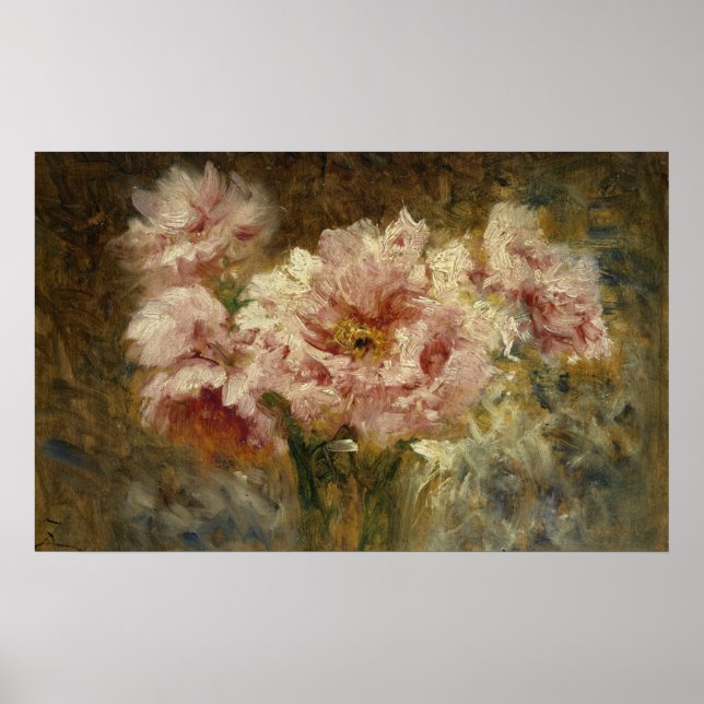 Fleurs – Félix Ziem Poster (Front)