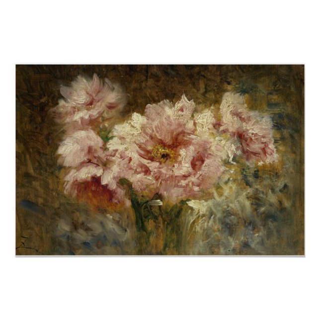 Fleurs – Félix Ziem Poster (Front)