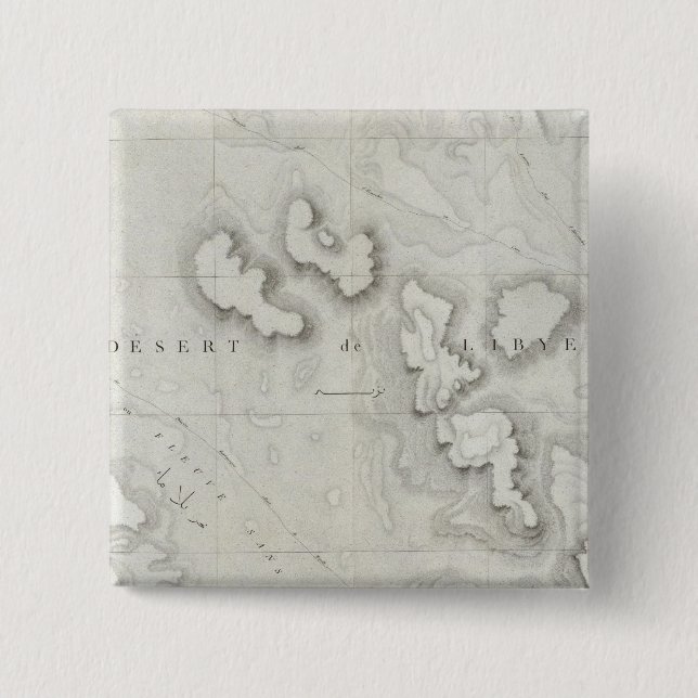 Fleuve Sans Eau, Egypt Pinback Button (Front)